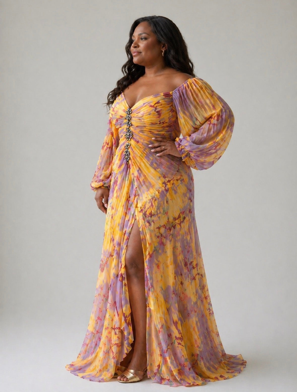 Hayes & Tate™ | Elegant Dress with V-Neck