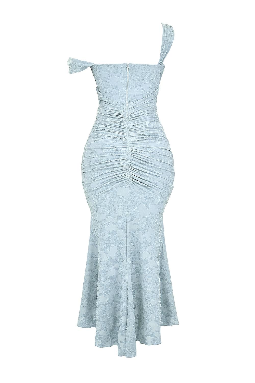 ELVENA™ | Lace Fishtail Midi Dress