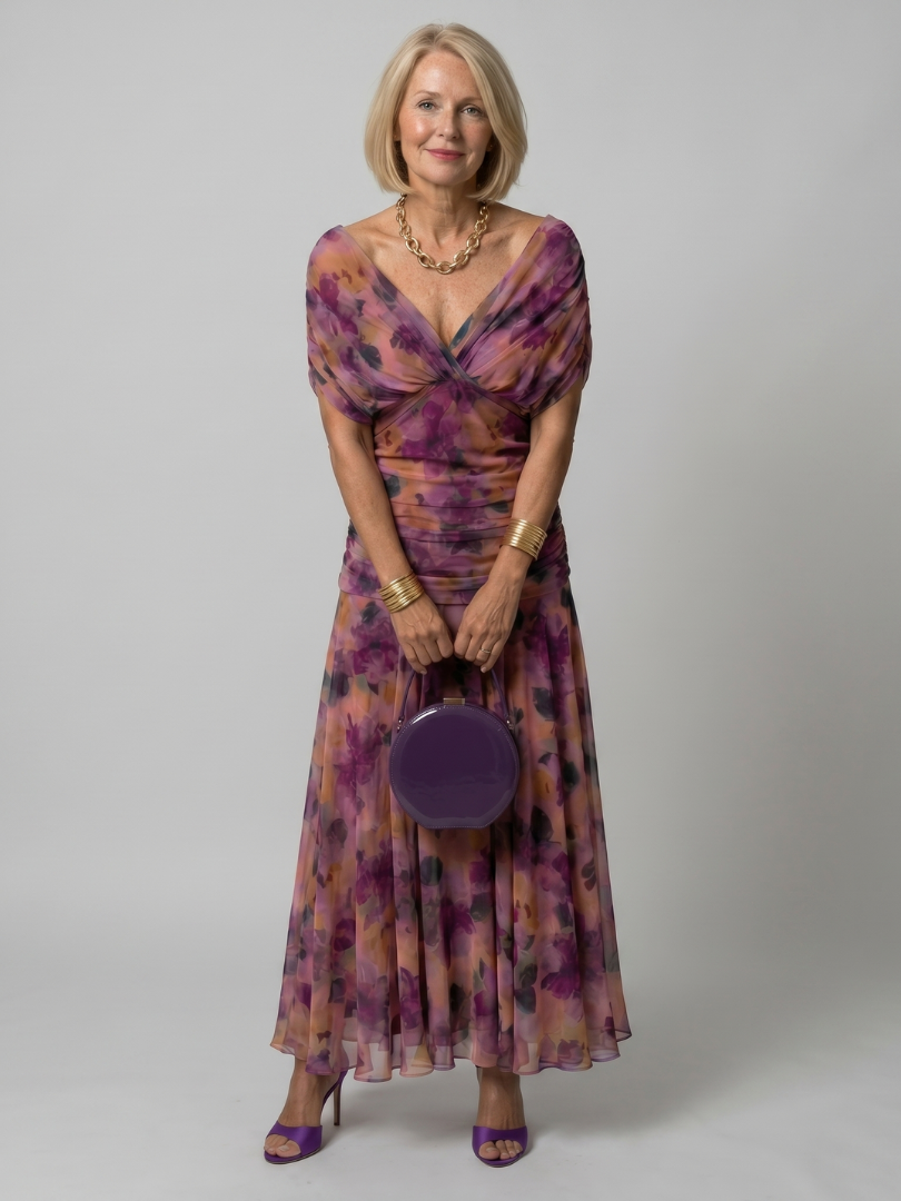 Hayes & Tate™ | Flow Midi Dress