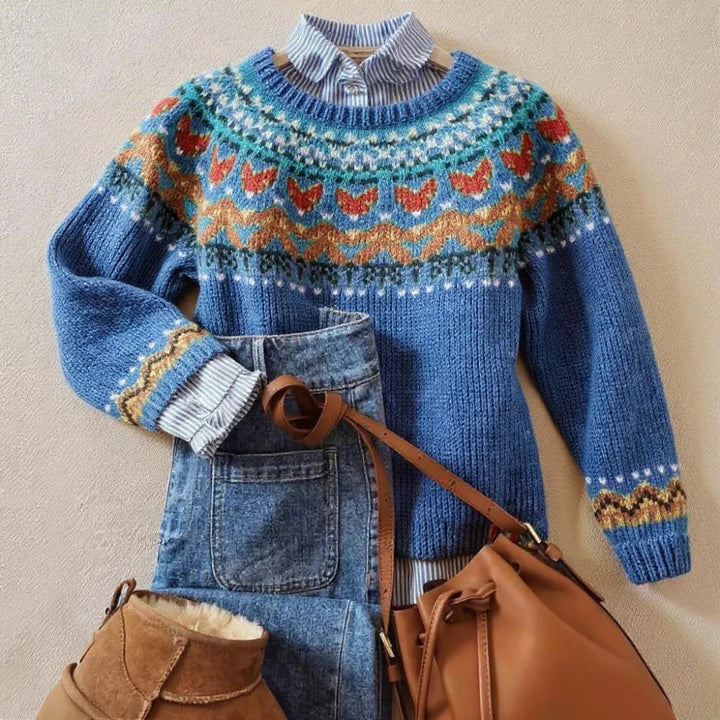 Celine | Classic Vintage Knit Sweater