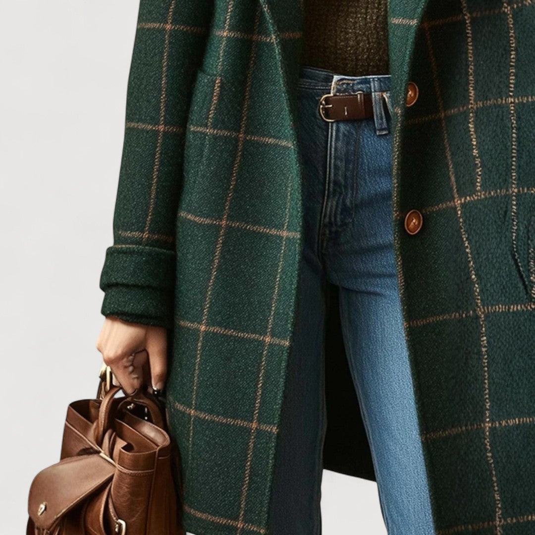 HAYDIE – TRADITIONAL CHECKERED COAT