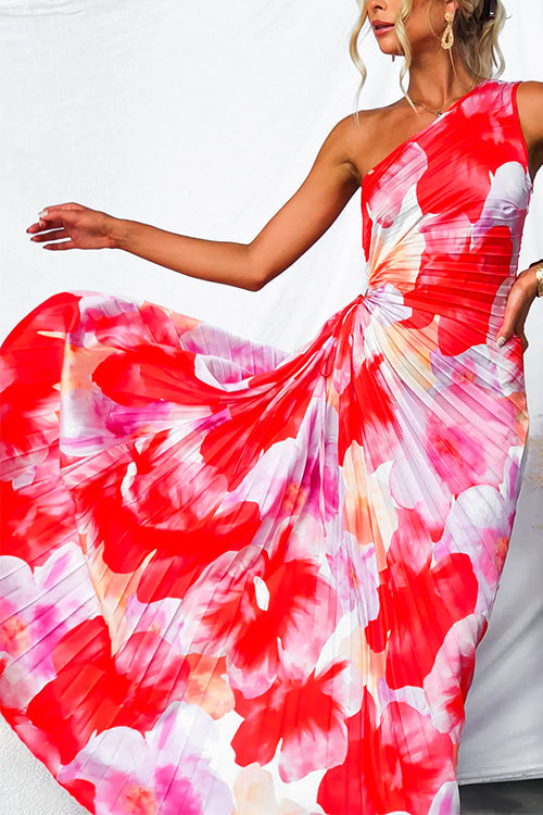 Hayes & Tate™ | Vibrant Tropical Evening Dress