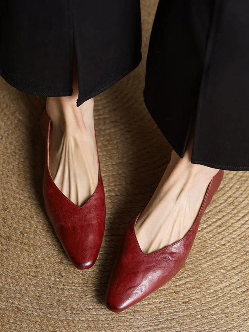 Valmir Genuine Leather Mules
