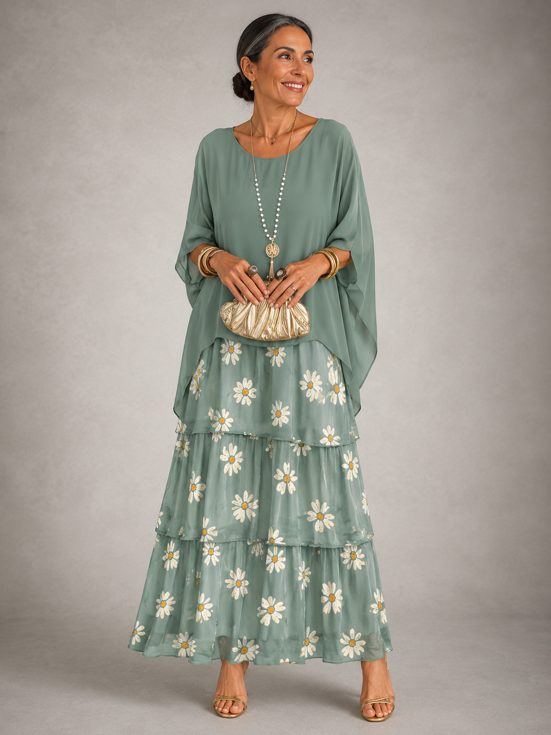 ELVENA™ | Elegant Flowy Maxi Dress