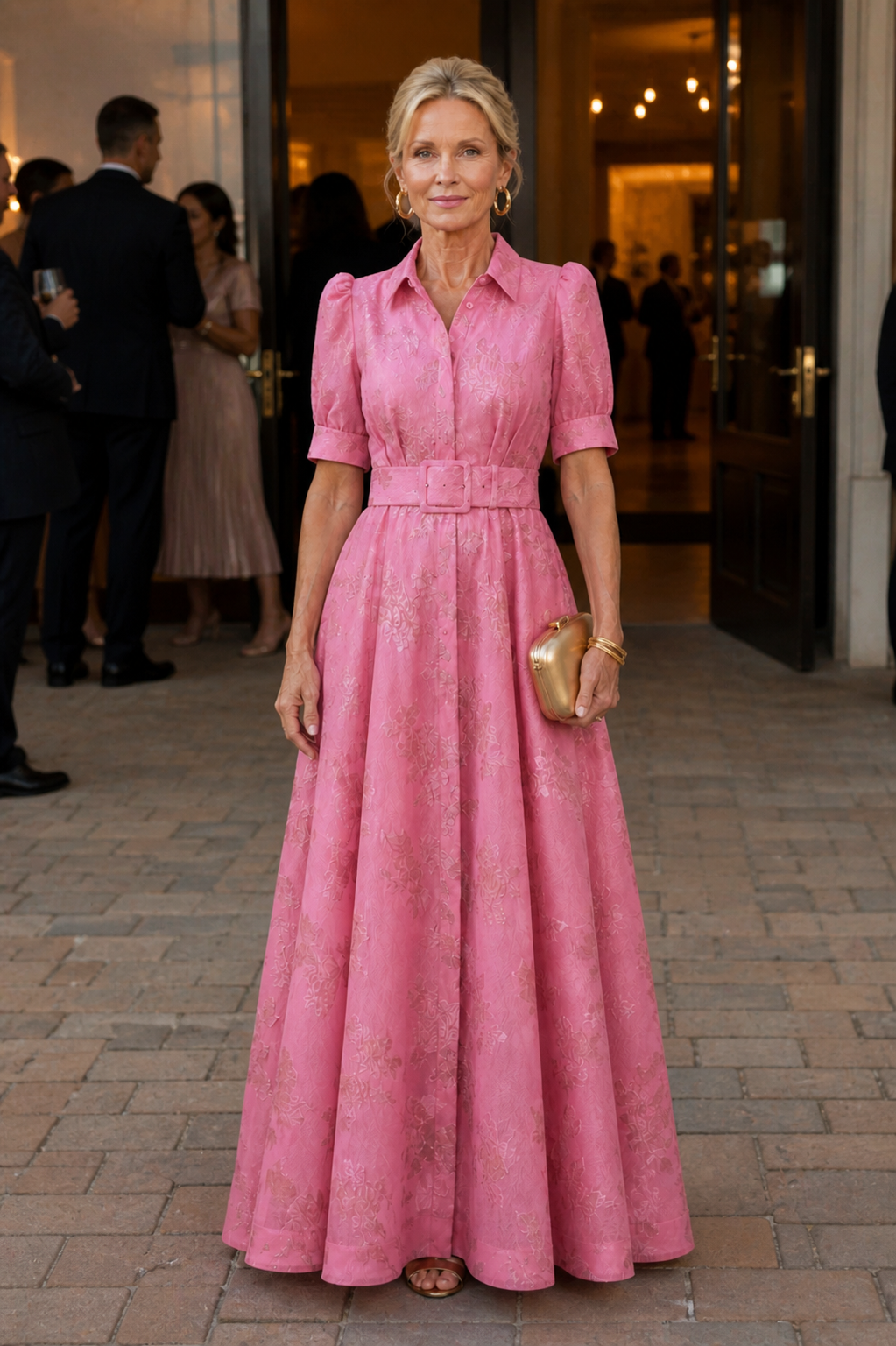 Hayes & Tate™ | Belted Floral Maxi Dress