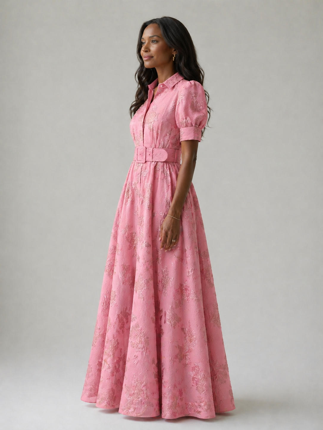 Hayes & Tate™ | Belted Floral Maxi Dress