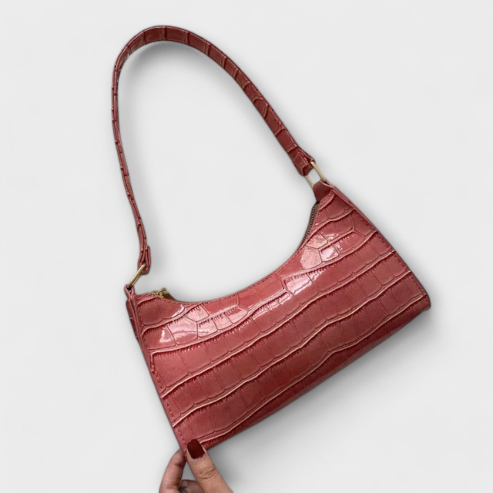 Jamie | Shiny Leather Bag