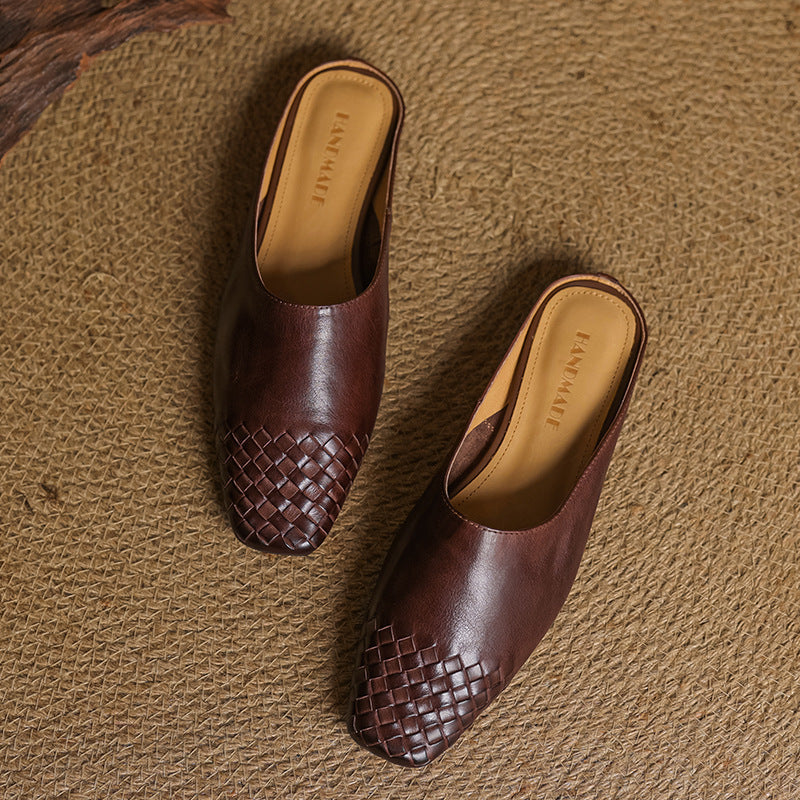 Dalvi Genuine Leather Mules