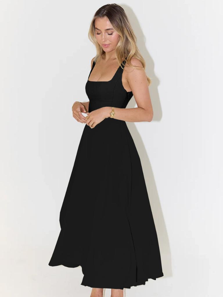 ELVENA™ | Classic Midi Dress