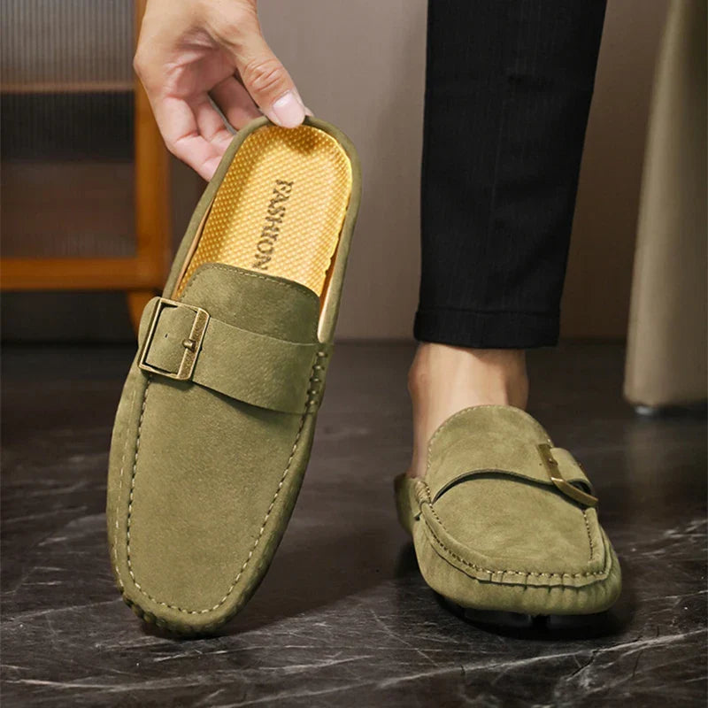 Zayden Suede Mules