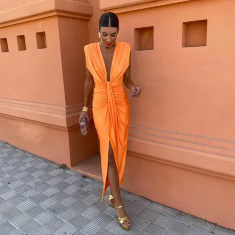 Hayes & Tate™ | Elegant Pleated Dress