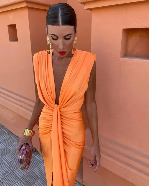 Hayes & Tate™ | Elegant Pleated Dress