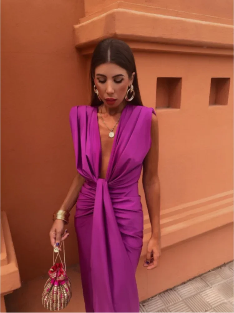 Hayes & Tate™ | Elegant Pleated Dress