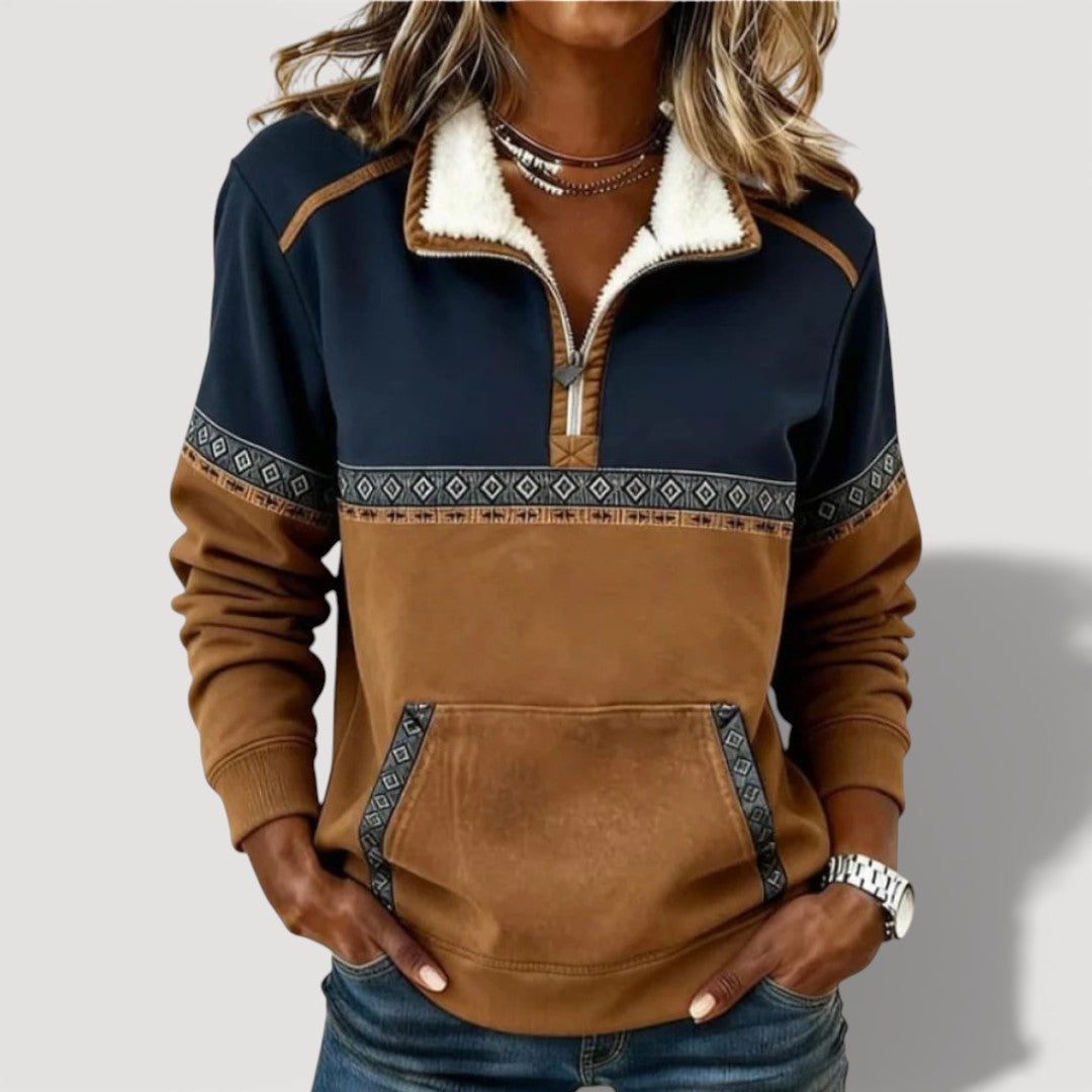 ROSA – COMFORTABLE HALF ZIP