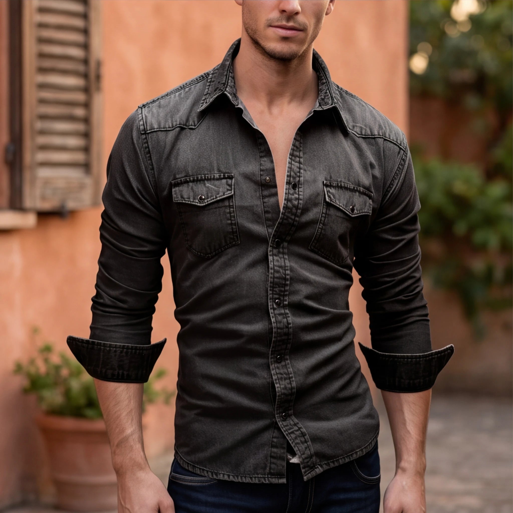 Wade Denim Shirt