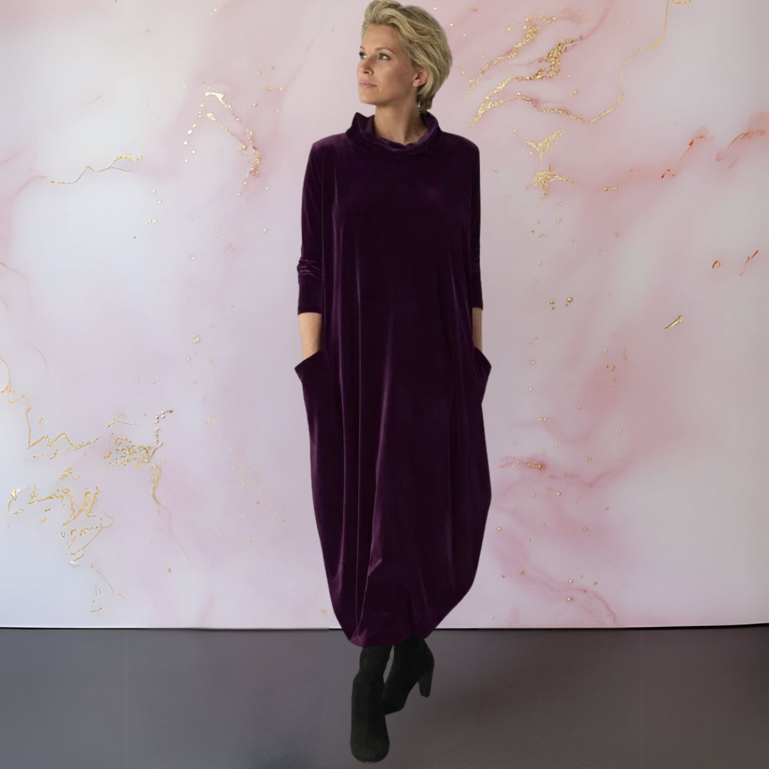 Leona | Velvet Maxi Dress