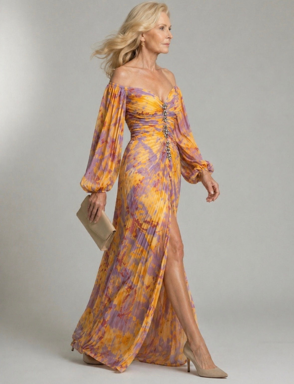 Hayes & Tate™  | Elegant Dress with V-Neck
