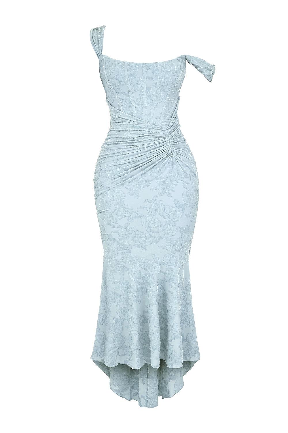 ELVENA™ | Lace Fishtail Midi Dress