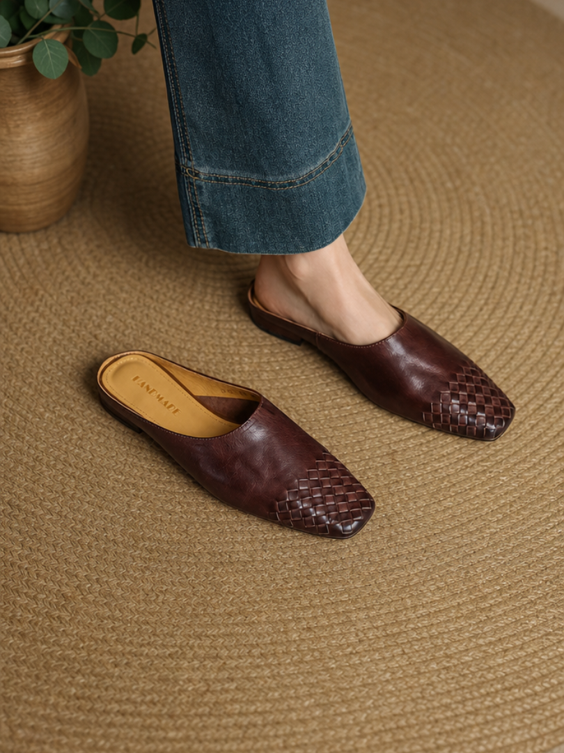 Dalvi Genuine Leather Mules