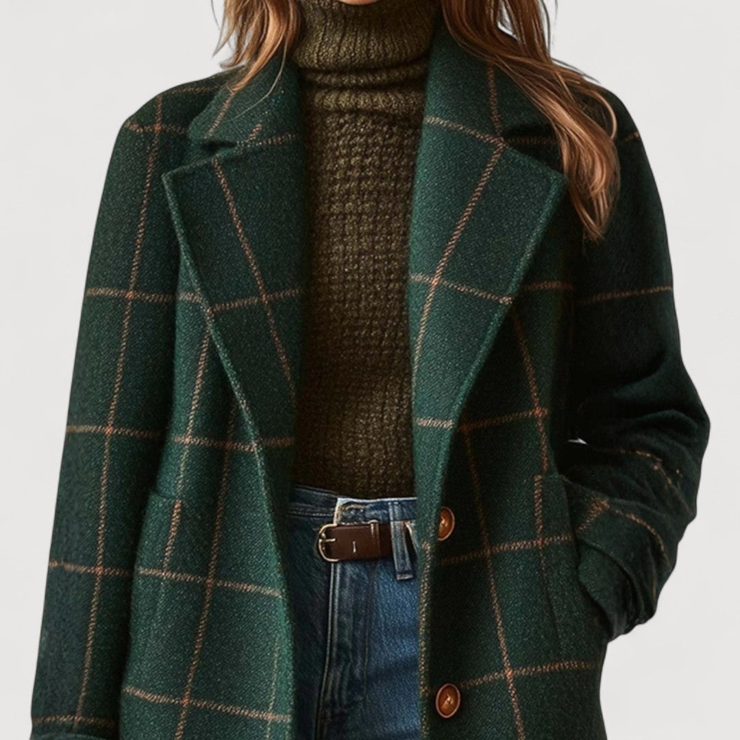 HAYDIE – TRADITIONAL CHECKERED COAT