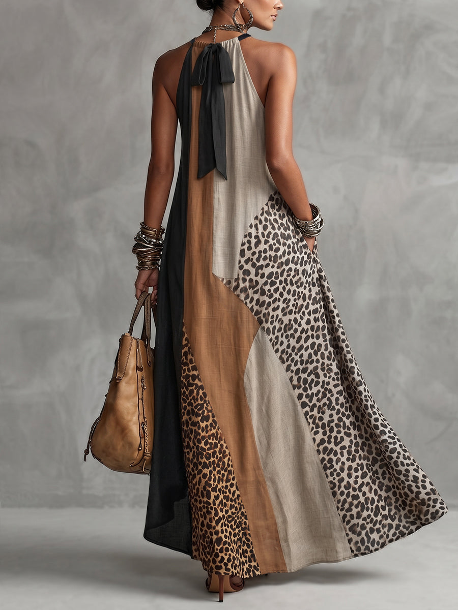 LUCIA | Maxi Halter Dress