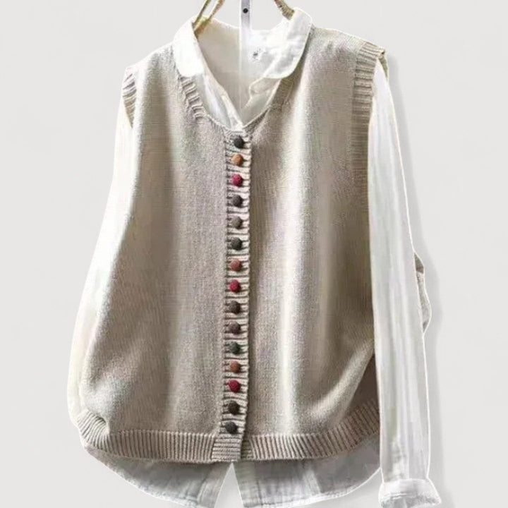 ALINA – TRADITIONAL KNITTED VEST