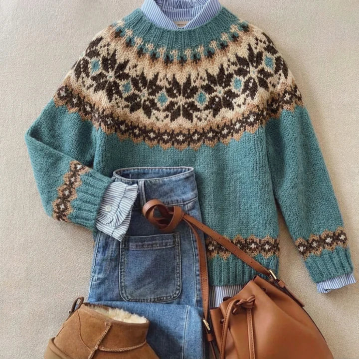 Odette | Chic Vintage Knit Sweater