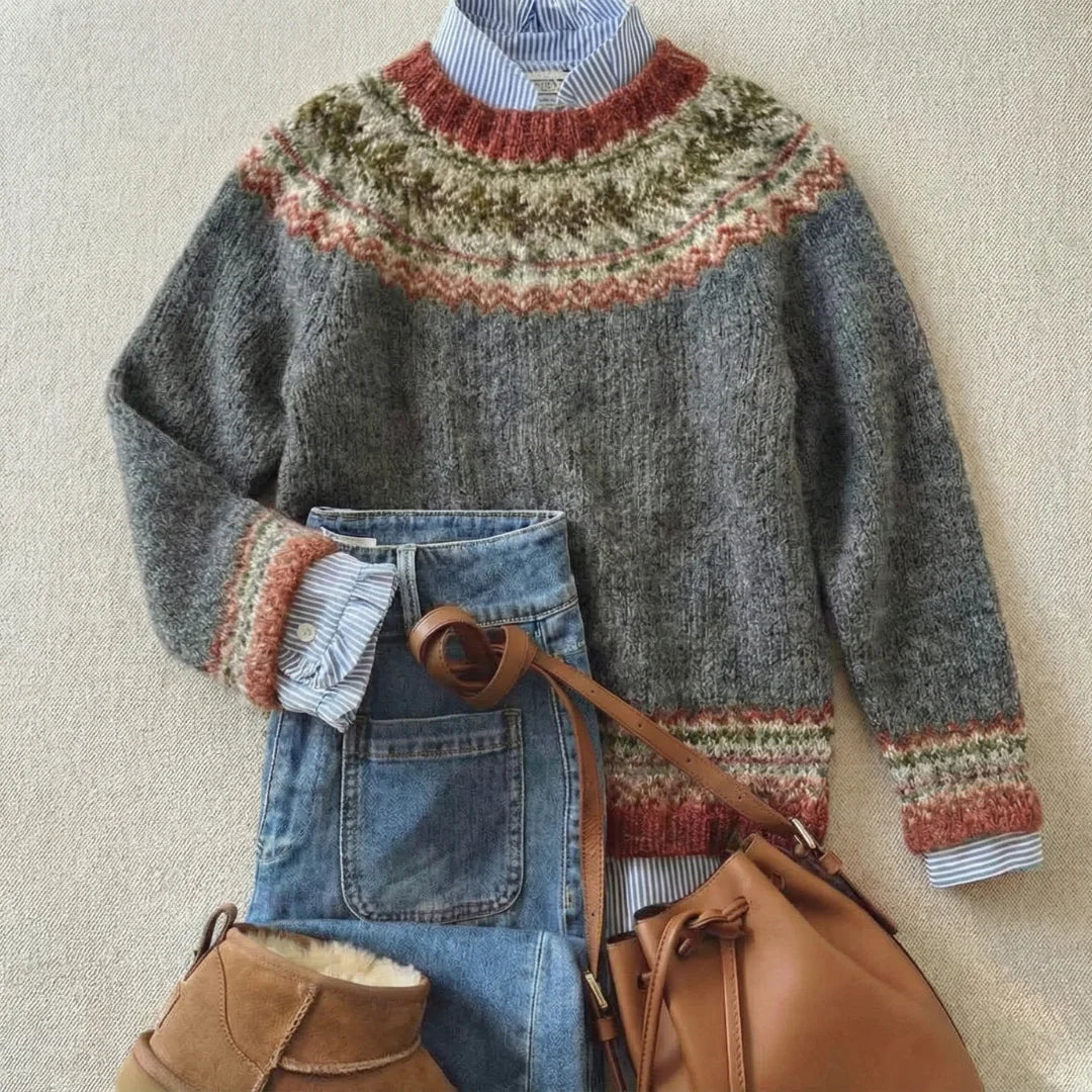Petra | Classic Vintage Knit Sweater