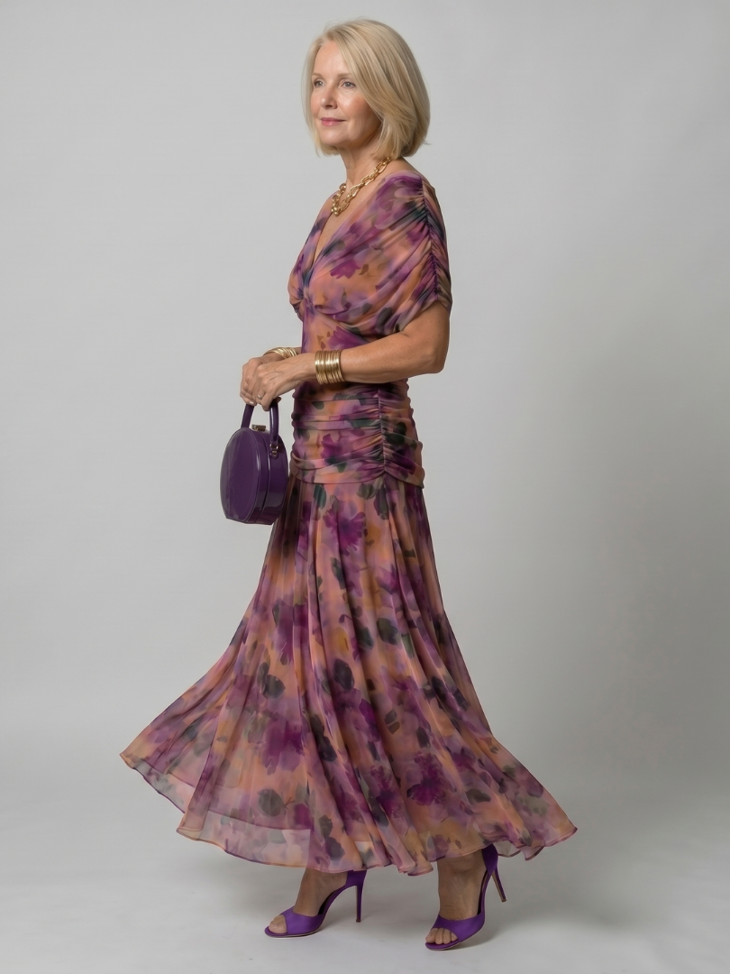 Hayes & Tate™  | Flow Midi Dress