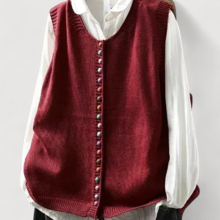 ALINA – TRADITIONAL KNITTED VEST
