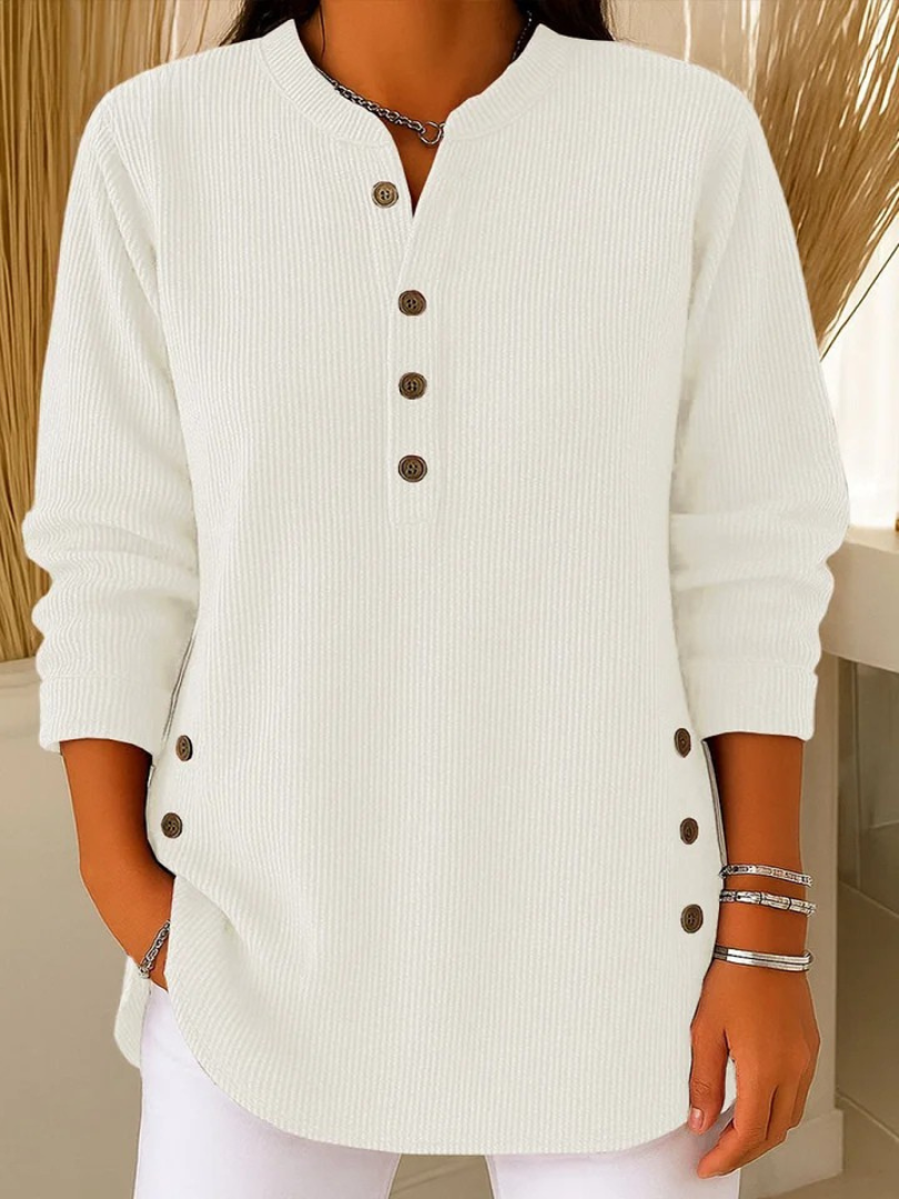 Neva™ | Button Henley Tunic