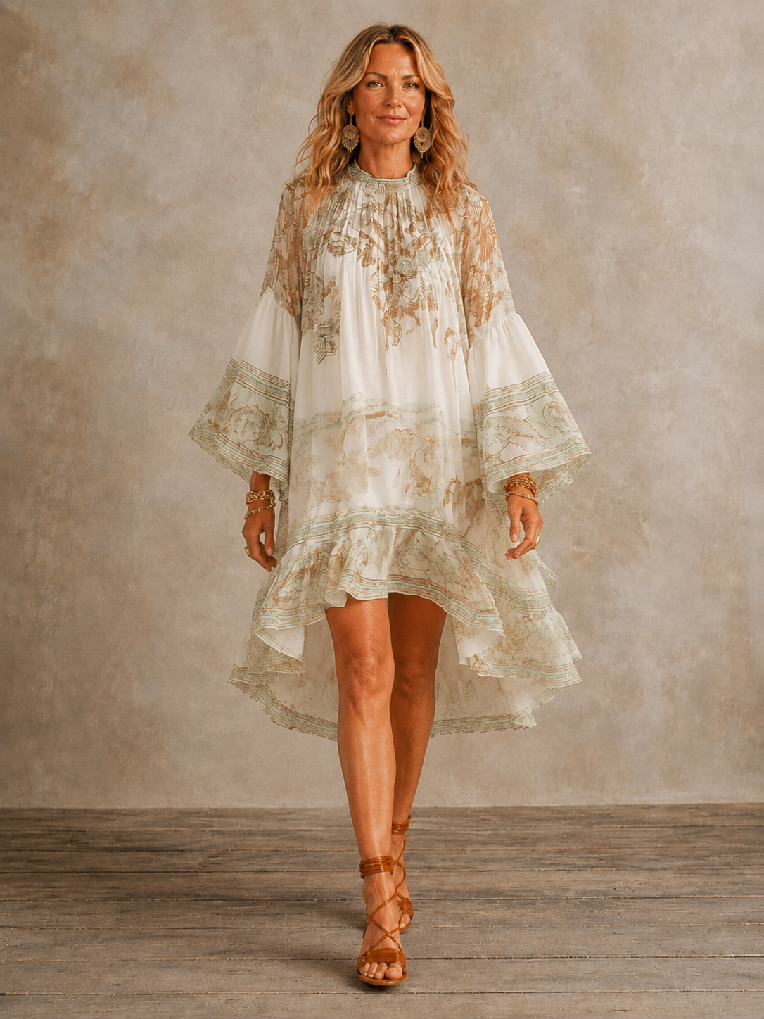 Isabella | Ruffle Hem Mini