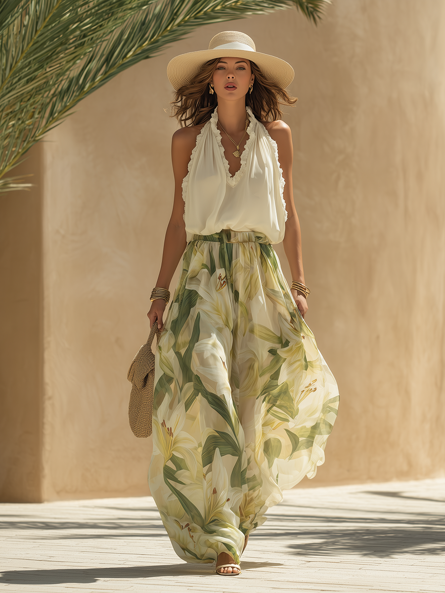 Lyselle™ | Elegant Lightweight Floral Print Set
