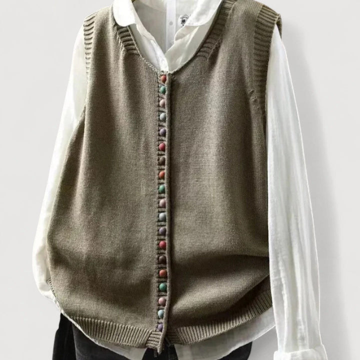 ALINA – TRADITIONAL KNITTED VEST