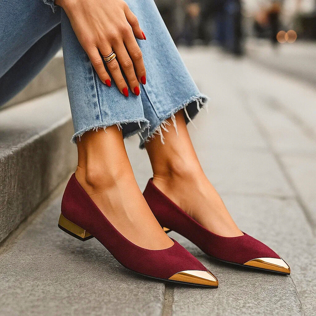 REBBECCA GOLD-POINT FLATS