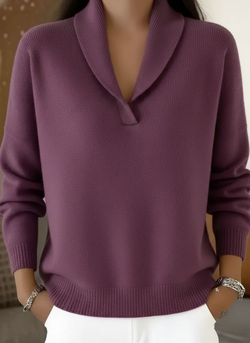 Mia | V-Neck Sweater