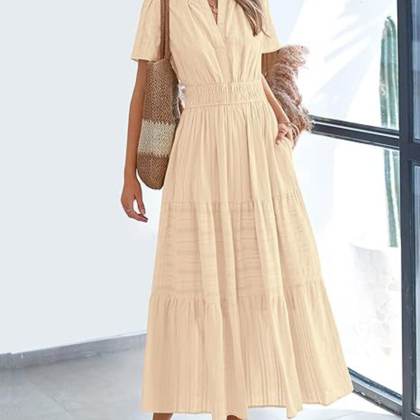 Alice | New V-Neck Boho Maxi Dresses