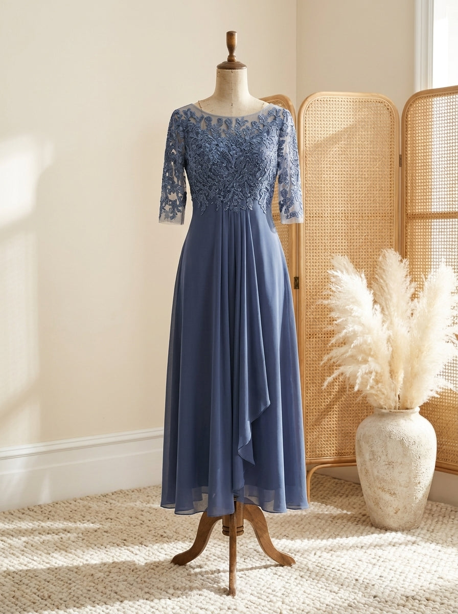 ELVENA™ | Ruched Midi Dress