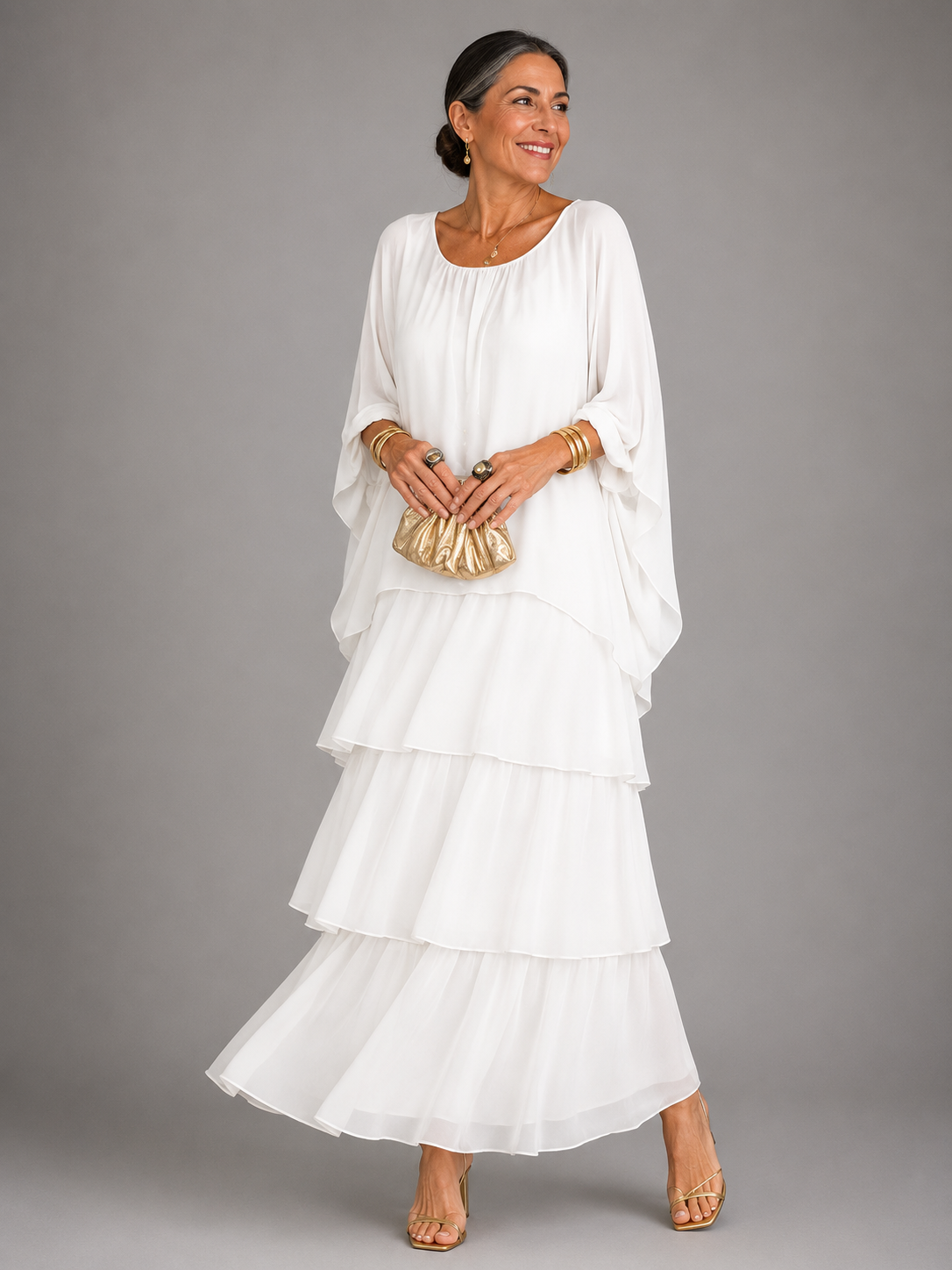 ELVENA™ | Elegant Flowy Maxi Dress