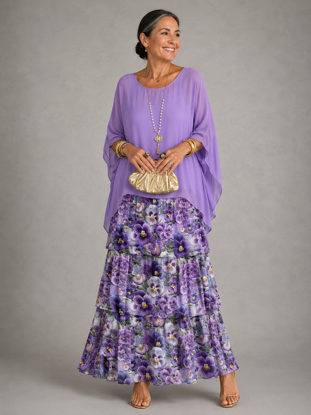 ELVENA™ | Elegant Flowy Maxi Dress