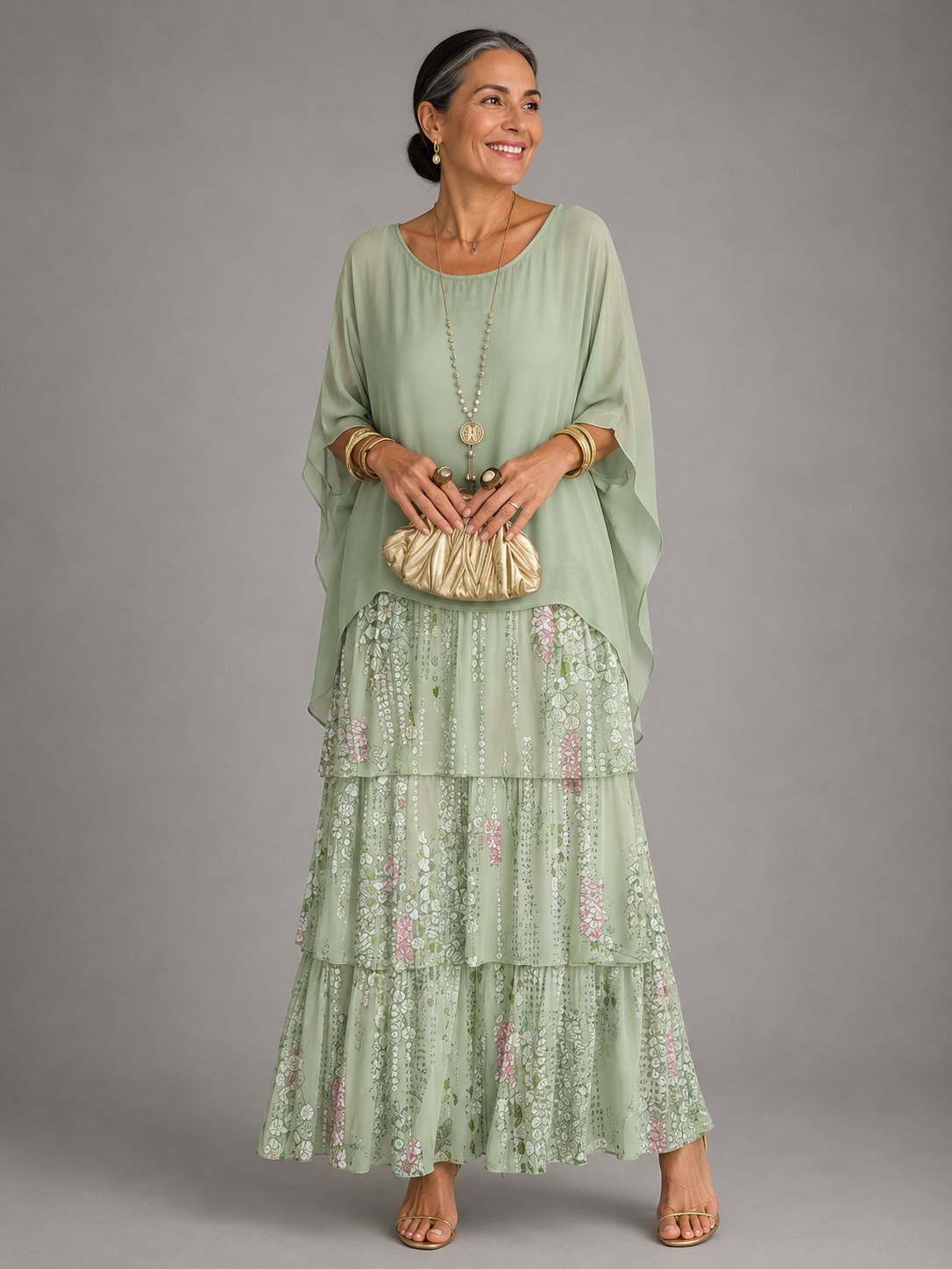 ELVENA™ | Elegant Flowy Maxi Dress