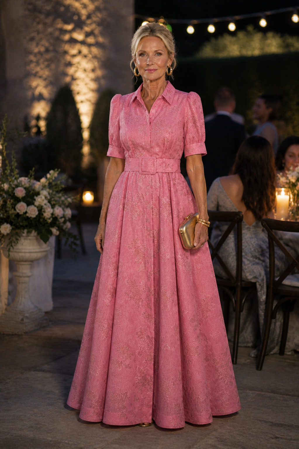 Hayes & Tate™  | Belted Floral Maxi Dress