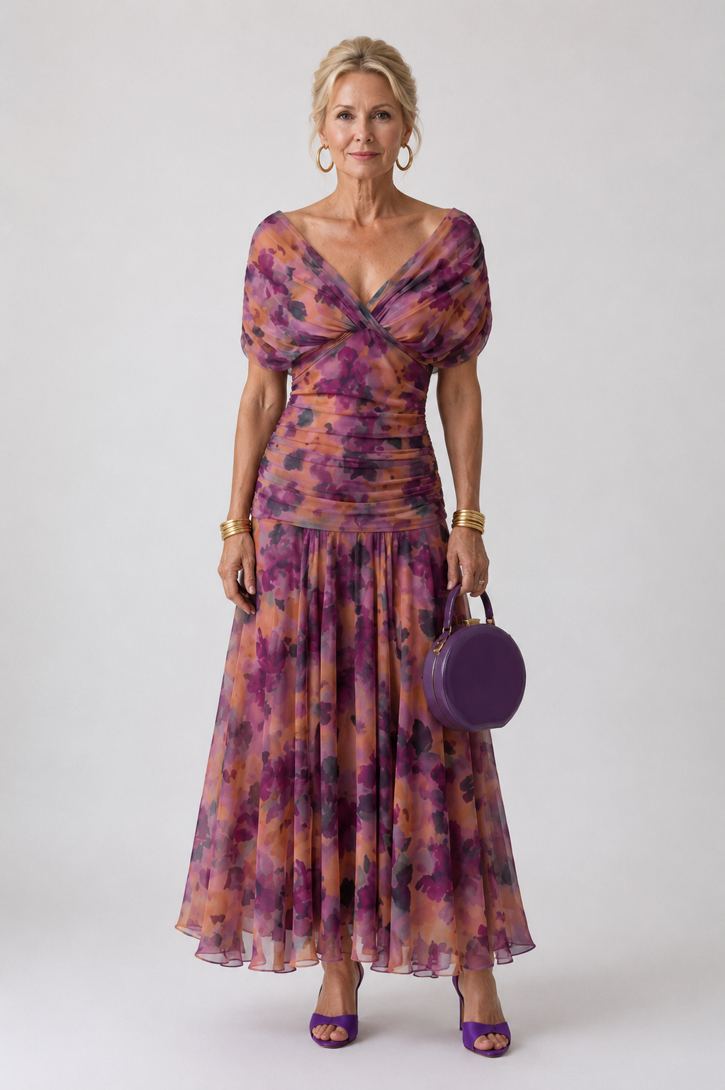 Hayes & Tate™  | Flow Midi Dress