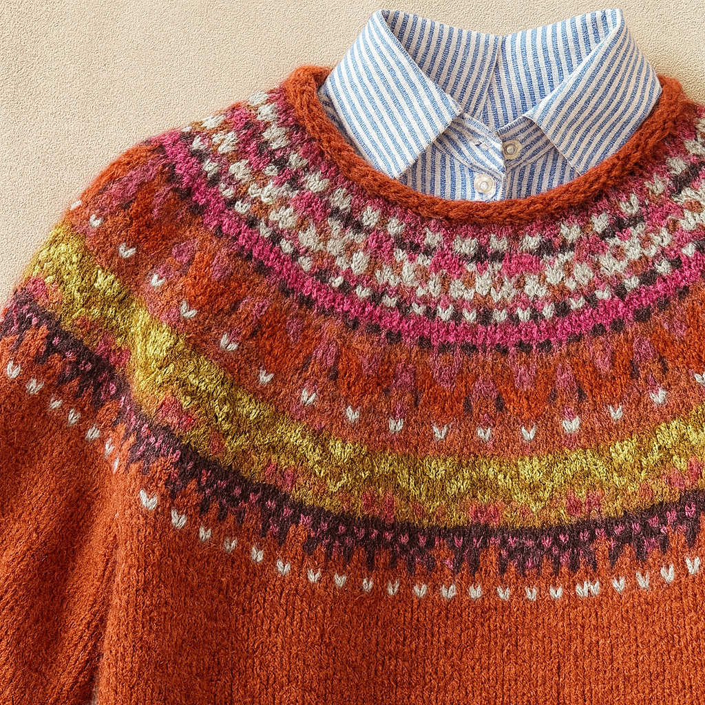 Elara | Chic Vintage Knit Sweater