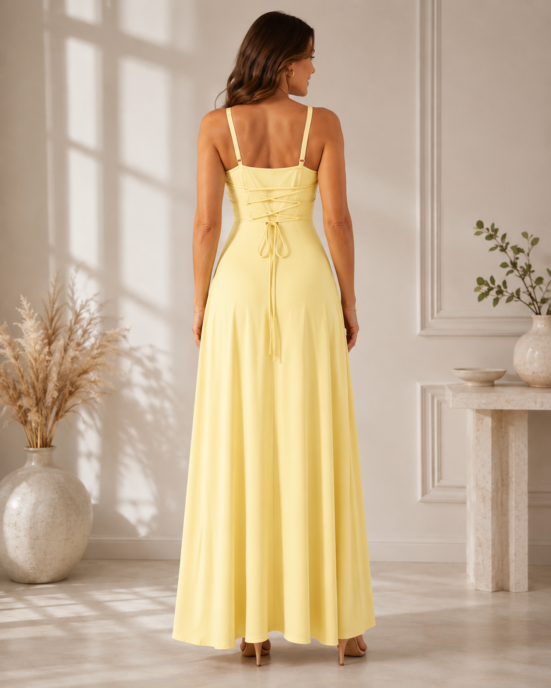 ELVENA™ | Cowl-Neck Maxi Dress