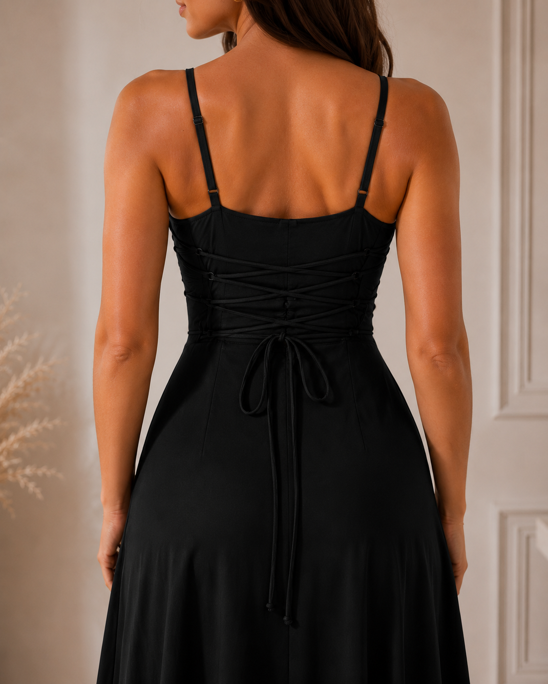 ELVENA™ | Cowl-Neck Maxi Dress