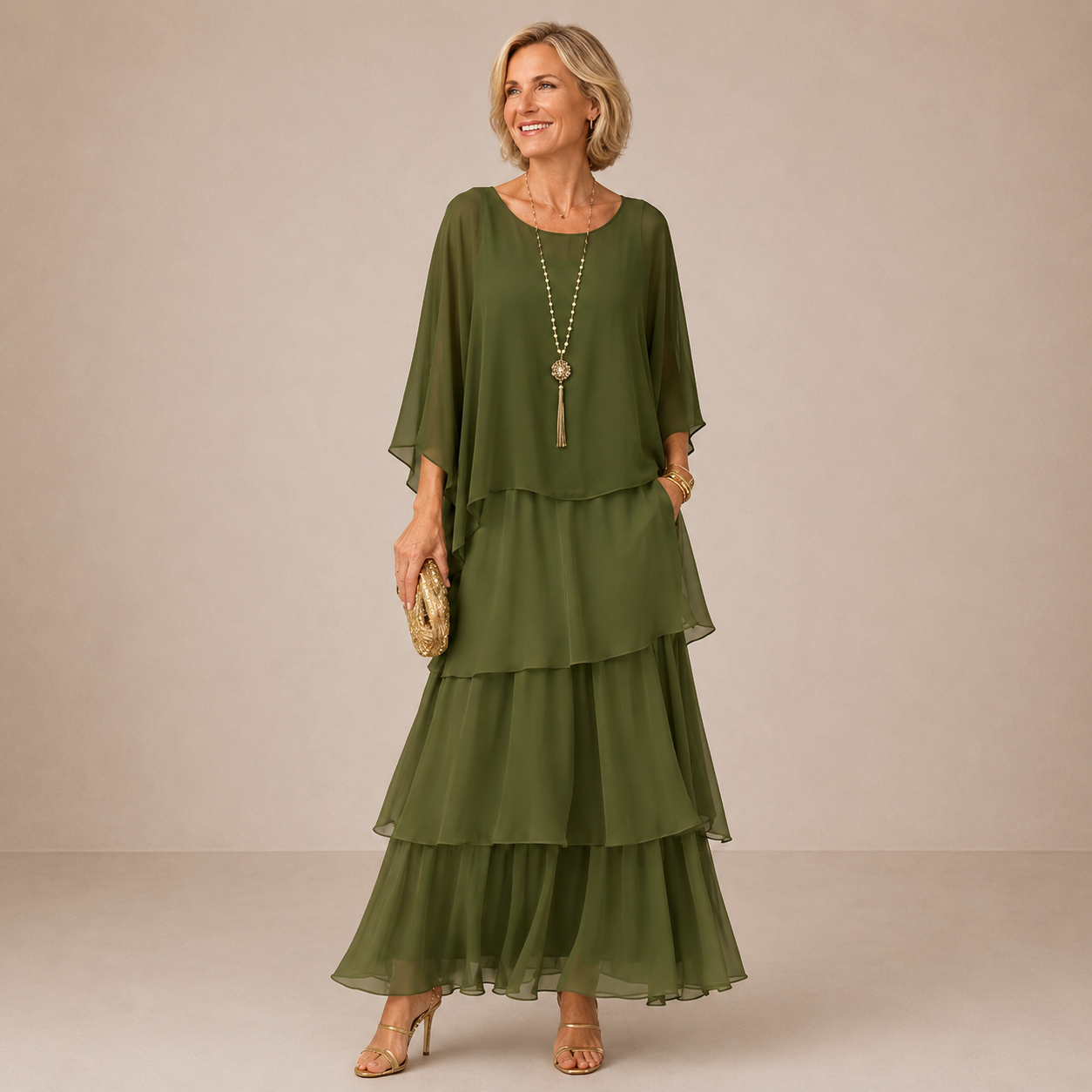 ELVENA™ | Elegant Flowy Maxi Dress