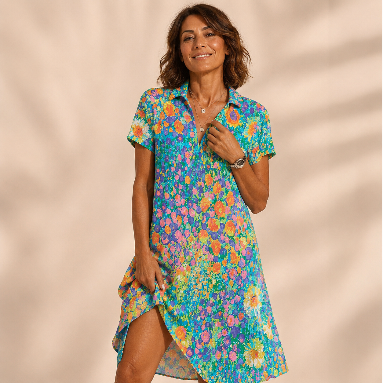 ELVENA™ | Summer Midi Dress