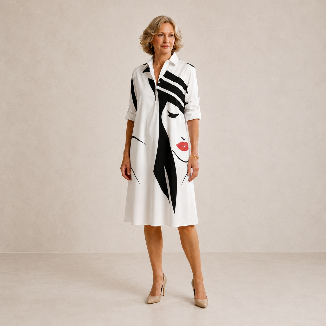 ELVENA™ | Flowy Midi Dress