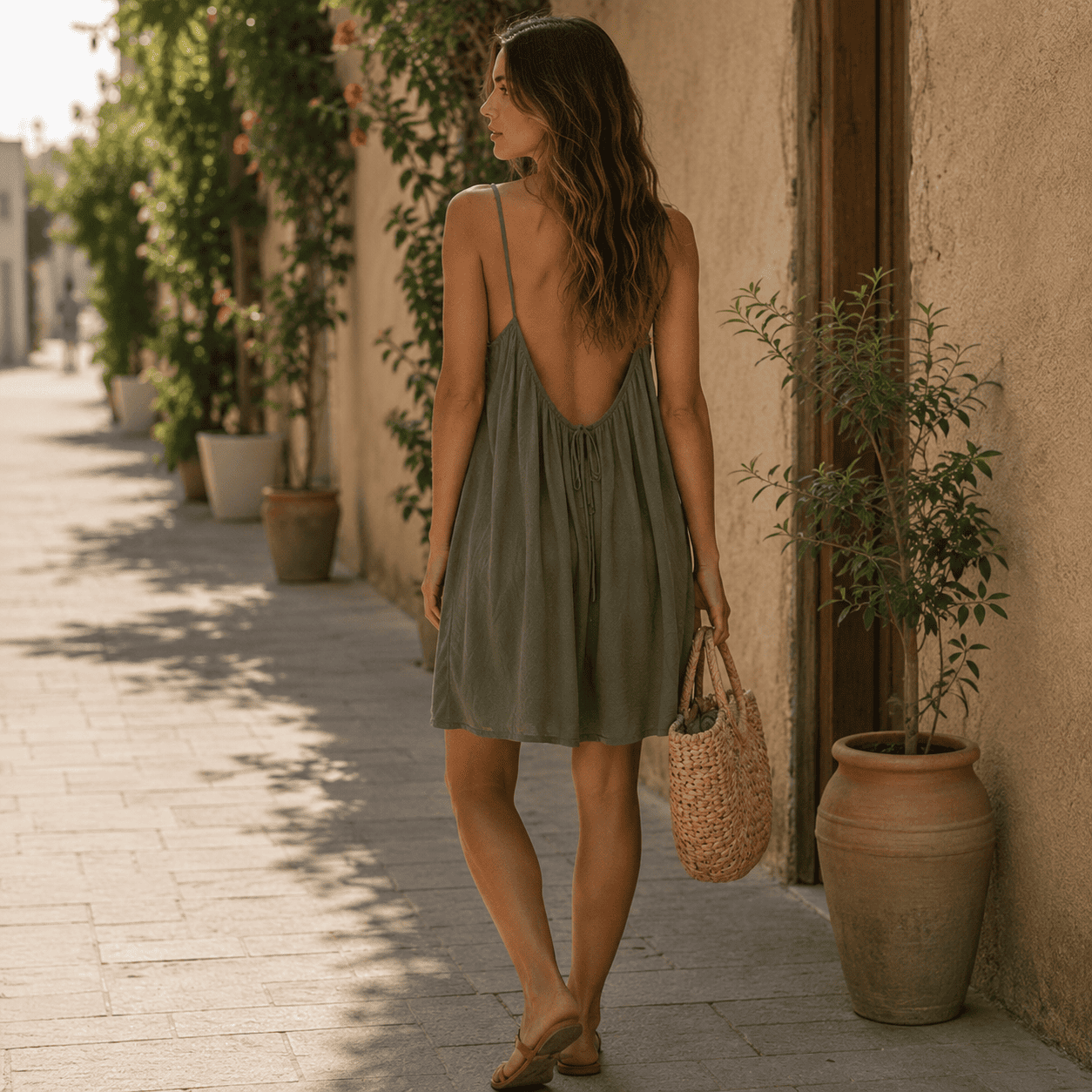ELVENA™ | Feminine Midi Dress